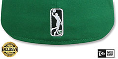 Celtics NBA G-LEAGUE Kelly Fitted Hat by New Era - 3rd View