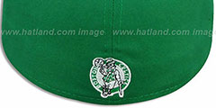 Celtics PROFILIN Green-Black Fitted Hat by New Era - 3rd View