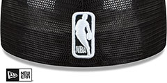 Celtics TEAM-BASIC TRUCKER Black-White Fitted Hat by New Era - 3rd View