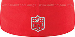 Chiefs 2014 NFL DRAFT Red Fitted Hat by New Era - 3rd View