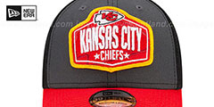 Chiefs 2021 NFL TRUCKER DRAFT FLEX  Hat by New Era - 3rd View