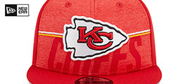 Chiefs 2023 NFL TRAINING CAMP SNAPBACK Hat by New Era - 3rd View