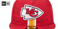 Chiefs 2024 NFL SIDELINE Red Fitted Hat by New Era - 3rd View