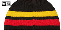 Chiefs FRESH STRIPED Knit Beanie Hat by New Era - 3rd View