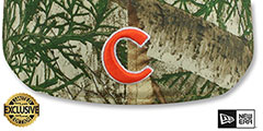 Clemson NCAA TEAM-BASIC Realtree Camo Fitted Hat by New Era - 3rd View