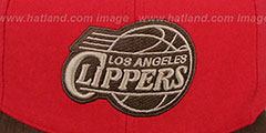 Clippers TC-BROWN SUEDE STRAPBACK Hat Mitchell and Ness - 3rd View