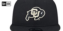 Colorado TEAM-BASIC TRUCKER SNAPBACK Black Hat by New Era - 3rd View