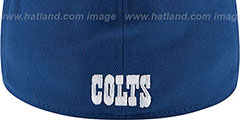 Colts 2014 NFL DRAFT FLEX Royal Hat by New Era - 3rd View