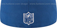 Colts 2014 NFL DRAFT Royal Fitted Hat by New Era - 3rd View