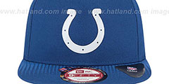 Colts 2015 NFL DRAFT SNAPBACK Royal Hat by New Era - 3rd View