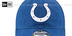 Colts CORE-CLASSIC STRAPBACK Royal Hat by New Era - 3rd View