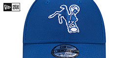 Colts HISTORIC SIDELINE SNAPBACK Royal Hat by New Era - 3rd View