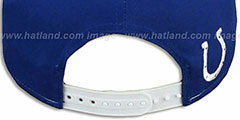 Colts NE-NC DOUBLE COVERAGE SNAPBACK Hat by New Era - 3rd View