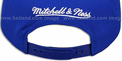 Colts NFL-BLOCKER SNAPBACK Royal Hat by Mitchell and Ness - 3rd View