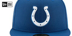 Colts NFL TEAM-BASIC Royal Fitted Hat by New Era - 3rd View