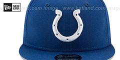 Colts TEAM-BASIC SNAPBACK Royal Hat by New Era - 3rd View