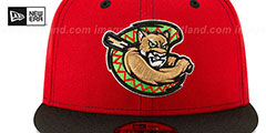 Cougars COPA Red-Black Hat by New Era - 3rd View