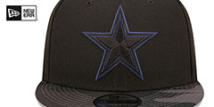 Cowboys CAMOVIZE SNAPBACK Black Hat by New Era - 3rd View