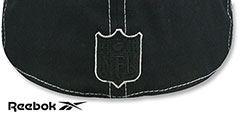 Cowboys CONTRAST STITCH Black Fitted Hat by Reebok - 3rd View