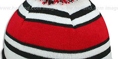 Cowboys FIRE-RED Knit Beanie Hat by New Era - 3rd View