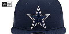 Cowboys STARS TEAM SIDE-PATCH SNAPBACK Navy Hat by New Era - 3rd View