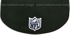 Cowboys STING SCREEN Black Fitted Hat by New Era - 3rd View