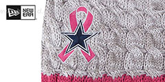 Cowboys WOMENS 2015 BCA Knit Beanie Hat by New Era - 3rd View