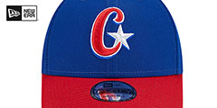 Cuba 2023 WBC GAME STRAPBACK Royal-Red Hat by New Era - 3rd View