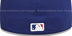 Cubs 2013 DIAMOND-TECH BP Navy-Red Hat by New Era - 3rd View