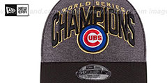 Cubs 2016 WORLD SERIES CHAMPS Flex Hat by New Era - 3rd View