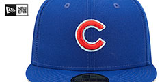 Cubs 2016 WS CLOUD-UNDER Royal Fitted Hat by New Era - 3rd View