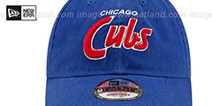 Cubs RETRO-SCRIPT SNAPBACK Royal Hat by New Era - 3rd View