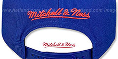 Czech WORLD CUP HOCKEY SNAPBACK Royal Hat by Mitchell and Ness - 3rd View