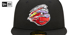 Dash MILB MARVEL DEFENDERS Black Fitted Hat by New Era - 3rd View