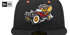 Dash THEME NIGHT Black Fitted Hat by New Era - 3rd View