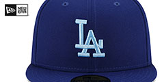 Dodgers 1988 WS CLOUD-UNDER Royal Fitted Hat by New Era - 3rd View