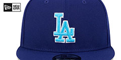 Dodgers 2024 FATHERS DAY SNAPBACK Hat by New Era - 3rd View