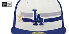 Dodgers 2024 MLB ALL-STAR WORKOUT Fitted Hat by New Era - 3rd View