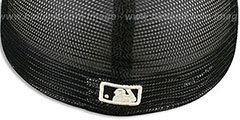 Dodgers CHEETAH ANIMAL-FUR MESH-BACK Fitted Hat by New Era - 3rd View