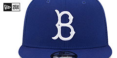 Dodgers COOP TEAM-BASIC TRUCKER SNAPBACK Royal Hat by New Era - 3rd View