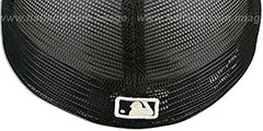 Dodgers ZEBRA ANIMAL-FUR MESH-BACK Fitted Hat by New Era - 3rd View