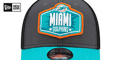 Dolphins 2021 NFL TRUCKER DRAFT FLEX  Hat by New Era - 3rd View