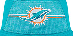 Dolphins 2023 NFL TRAINING CAMP BUCKET Aqua Hat by New Era - 3rd View