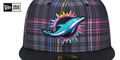 Dolphins 2024 ONFIELD CRUCIAL CATCH Fitted Hat by New Era - 3rd View