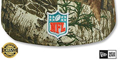 Dolphins NFL TEAM-BASIC Realtree Camo Fitted Hat by New Era - 3rd View