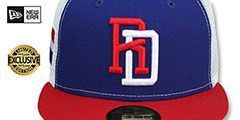 Dominican Republic 2023 WBC GAME MESH-BACK Hat by New Era - 3rd View