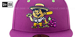 Dust Devils COPA Purple Hat by New Era - 3rd View