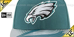 Eagles 2017 LOW-CROWN SPOTLIGHT Fitted Hat by New Era - 3rd View