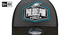 Eagles 2021 NFL TRUCKER DRAFT 940 SNAP Hat by New Era - 3rd View