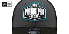 Eagles 2021 NFL TRUCKER DRAFT FLEX  Hat by New Era - 3rd View